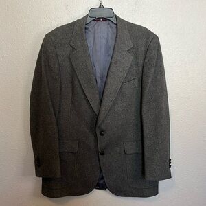 Hart Schaffner Marx Gray Camel Hair Blazer * See Measurements
